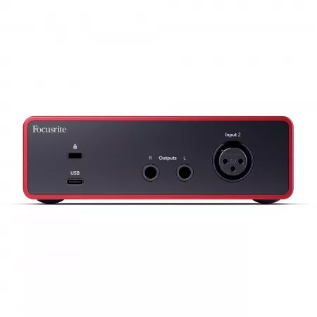 Scarlett Solo Звуковая карта USB, 24 бит/192 кГц, 2 входа-2 выхода, Focusrite, Scarlett-Solo-4th-gen