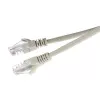Патч-корд RJ-45 (m)-RJ-45 (m) 0.5м кат.5е ПВХ 26AWG, серый, в пакете, GoPower, 00-00027471