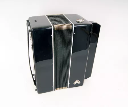 C9-BLACK Баян «Романс» 55х100-II, черный, Шуйская гармонь
