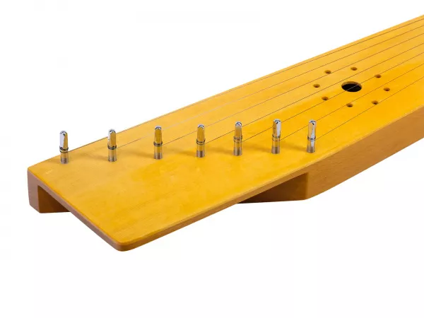 Гусли Прямые, 7 струн, цвет лиственница, Мир гуслей, MG-S7LA  рис.2 