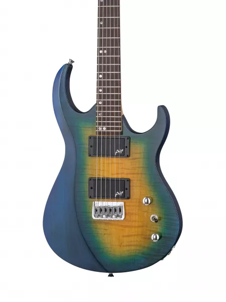Электрогитара, синяя, Inspector, Phoenix-6-exc-blue  рис.2 