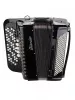 Кнопочный аккордеон 72/120/5+3, черный, Gelander, GH5120H-3-BLACK