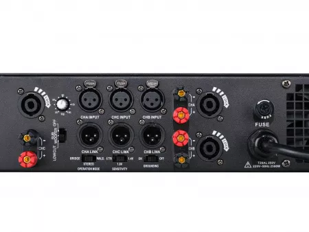 Усилитель мощности, 3х800Вт, LAudio, TM-3800