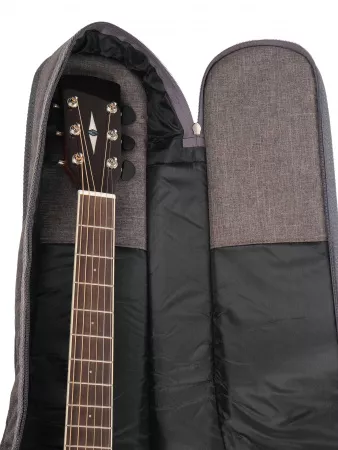 Чехол для акустической гитары, серый, Lutner, MLDG-37k