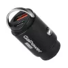 Автомобильное З/У GPQC12 1USB+1Type-C 22.5W Mini черный, GoPower, 00-00028409