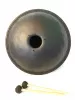 Глюкофон "Гранофон", черный 36см, 10 нот, с палочками и чехлом, Pangooda Drums, PNG-GR-36M1