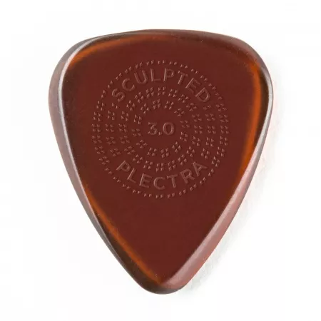 Primetone Медиаторы, 3шт, толщина 3,0мм, с насечкой, стандартные, Dunlop, 510P3.0