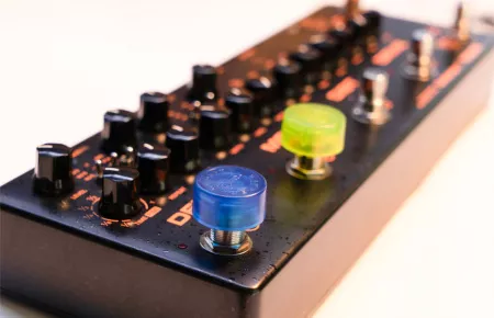 Pedal Topper Накладки ножного переключателя педали эффектов (5шт), Nux, NST-1