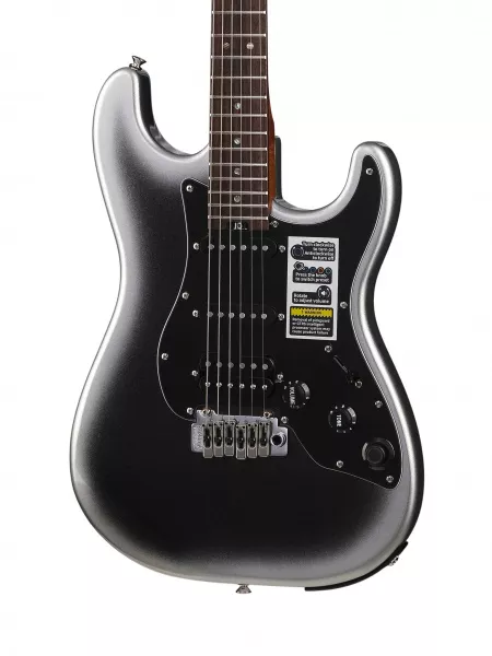 Электрогитара с встроенным процессором, серебристая, GTRS, P800-Professional-800-DS  рис.2 