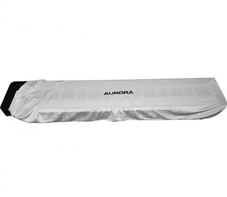 AU-NDP88-WH Aurora-88 Накидка для цифровых фортепиано Yamaha, Casio, Roland, бархат, белая, Aurora