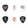 Rev Willy Медиаторы 6шт, тонкие, в коробочке, Dunlop, RWT01L