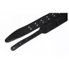 Leather Custom Ремень для гитары, кожаный, черный, Fidel, FL7000003CU