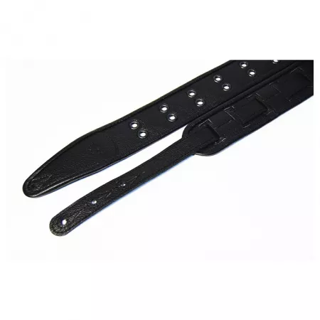 Leather Custom Ремень для гитары, кожаный, черный, Fidel, FL7000003CU