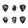 Bob Marley Silver Медиаторы 6шт, толстые, в коробочке, Dunlop, BOB-PT04H