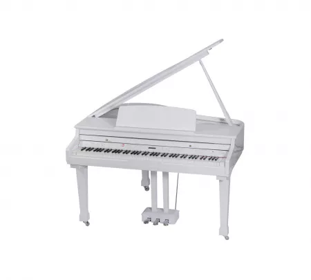 Цифровой рояль, с автоаккомпанементом, белый (2 коробки), Orla, Grand-500-WHITE