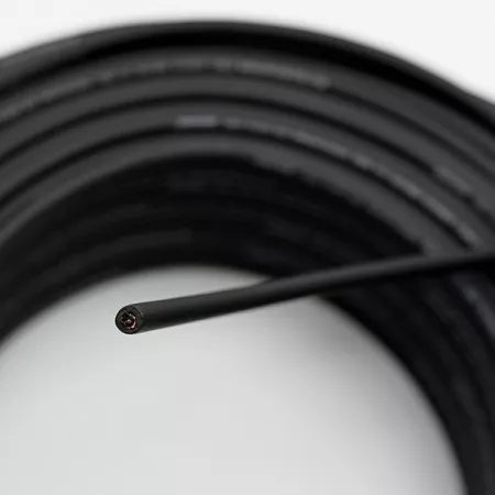 124BLK-100m Кабель инструментальный, 2,4мм, d6, 100м, SHNOOR