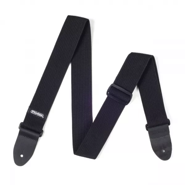 Ribbed Ремень для гитары, хлопок, черный, Dunlop, D27-01BK  рис.2 