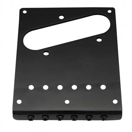 Бридж для Squier и Imported Tele, черный, Musiclily, MX2606BK
