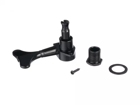 Колки для бас-гитары 4л, черные, Metallor, MHB-02-BK-4L
