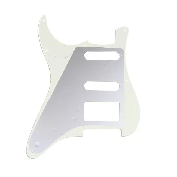 Пикгард для гитары Fender Stratocaster HSS, 3 слоя, слоновая кость, Musiclily, MX1382IV  рис.2 