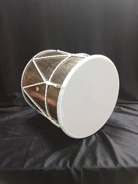 Барабан кавказский 12", лак эбеновое дерево, с чехлом, MEZZO, MZ-B12-LewK  рис.2 