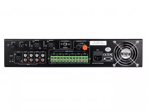 Усилитель мощности трансляционный, 120Вт, LAudio, LAM6120UB  рис.2 