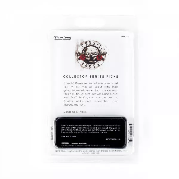 Guns N Roses Медиаторы, 6шт, в коробочке, Dunlop, GNR002  рис.2 