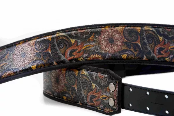 Mojo Crunch Ремень для гитары, текстиль/синтетика, черный, RightOn Straps, 8436612540634  рис.2 
