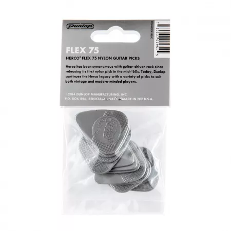 Herco Flex 75 Медиаторы, 12шт, толстые, Dunlop, HE211P