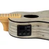Bamboo Series Укулеле тенор со звукоснимателем, с чехлом, графит, Cascha, HH-2317E