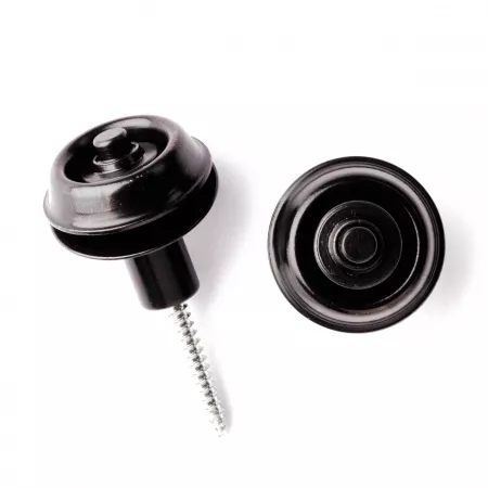 Straplok Flush Крепление ремня, черное, 2шт, Dunlop, SLS1403BK