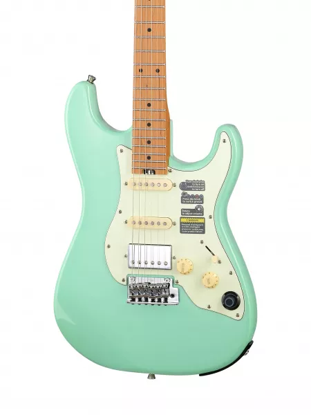 Электрогитара с встроенным процессором, зеленая, GTRS, S801-Standard-801-GR  рис.2 