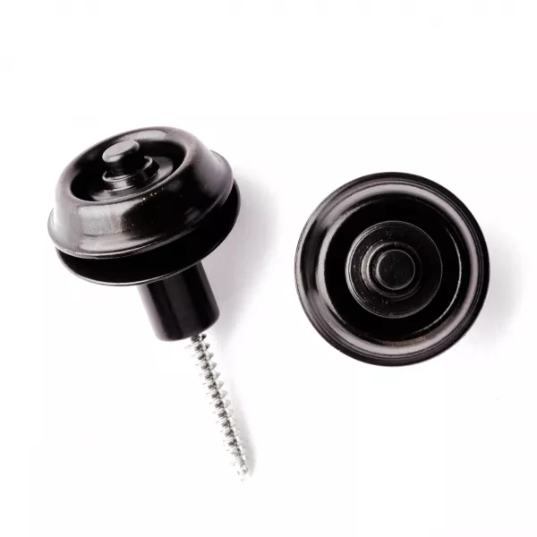 Straplok Flush Крепление ремня, черное, 2шт, Dunlop, SLS1403BK  рис.2 