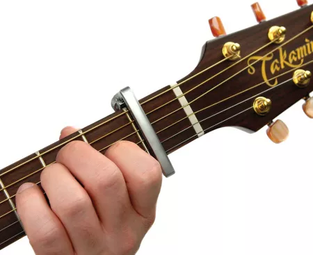PW-CP-02S NS Capo Каподастр для гитары, серебро Planet Waves