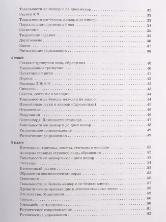 Якубовская Н. Сольфеджио. 1-8 классы. Учебное пособие для ДМШ и ДШИ, издательство "Феникс", 9790660036303