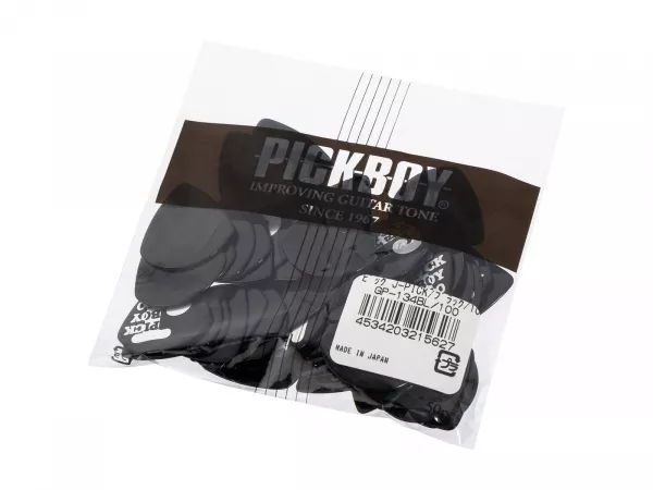 Celluloid J-pick Медиаторы 50шт, толщина 1.00мм, Pickboy, GP-134BL/100  рис.2 