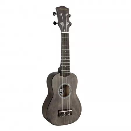 Linden Series Укулеле сопрано, с чехлом, черный, Cascha, HH-3960