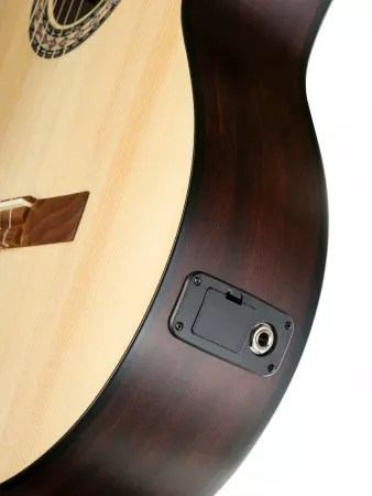 LAG1C Классическая гитара со звукоснимателем, MIG Guitars, LAG1C-SAD24