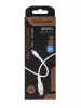 Кабель GP21TL Type-C (m)-Lightning (m) 3.0A 27W силикон белый, GoPower, 00-00028376