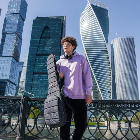 Electro Casual Plus Чехол для электрогитары, серый, BAG&music, BM1173