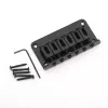 Фиксированный бридж для электрогитары, Strat/Tele, черный, Musiclily, M508BK