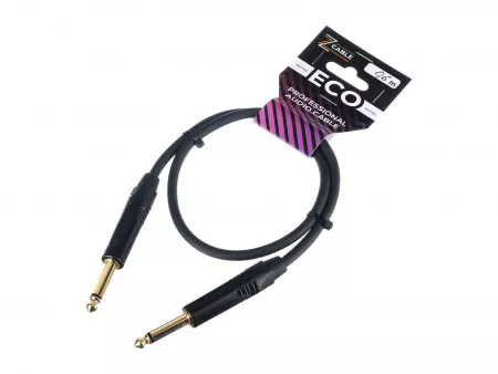 Кабель инструментальный, 0.6м, ZZcable, E9-J-J-0060-0