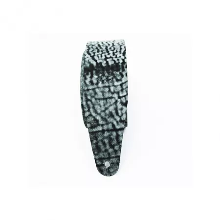 Leather Ремень для гитары, кожаный, белые ночи, Fidel, FL50037L