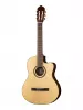 Classic Series Классическая гитара со звукоснимателем, с вырезом, Cort, AC160CF-NAT