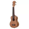 Mahogany Series Укулеле сопрано, леворукий, с чехлом, цвет натуральный, Cascha, HH-2026L