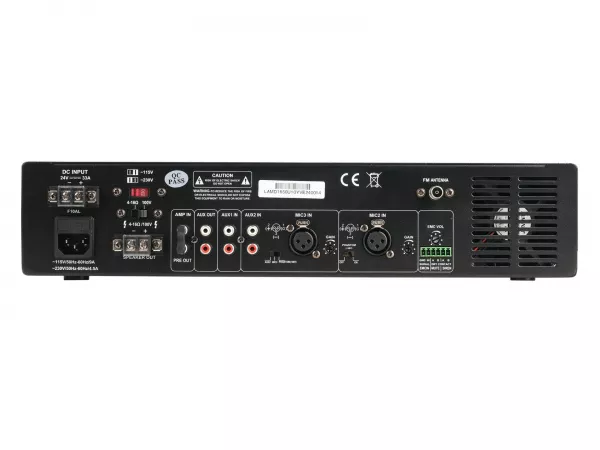 Микшер усилитель мощности трансляционный, 650Вт, LAudio, LAMD1650U  рис.2 