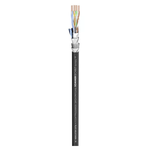 SC-Mercator CAT.5 PUR Кабель сетевой витая пара, 100м, Sommer Cable, 581-0051  рис.2 