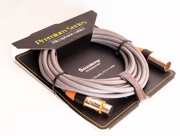 DMX015-5M Цифровой DMX-кабель, XLRm-XLRf 5 pin, 5м, Soundking