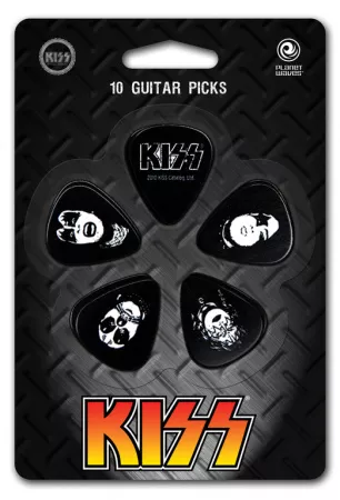 1CBK2-10K1 KISS Медиаторы, 10шт, тонкие, Planet Waves