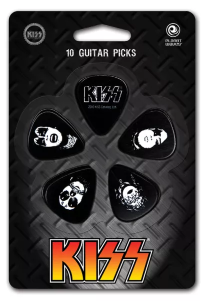 1CBK6-10K1 KISS Медиаторы, 10шт, толстые, Planet Waves